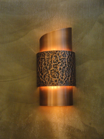 Wall Sconce-WZY-C, Hammered #1