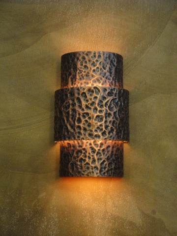 Wall Sconce-WSA, Hammered #1